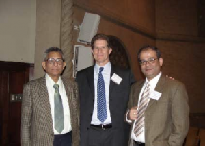 Banerji`s with Dr. Wayne Jones, former Director of the Office of the Alternative Medicines of the NIH, USA