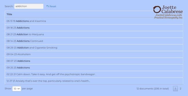 Practical Homeopathy, Joette Calabrese