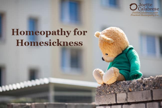 Joette Calabrese, Practical Homeopathy®, Homeopathy for Homesickness: Gentle, Natural Remedies for Relief When Kids Travel Away From Home