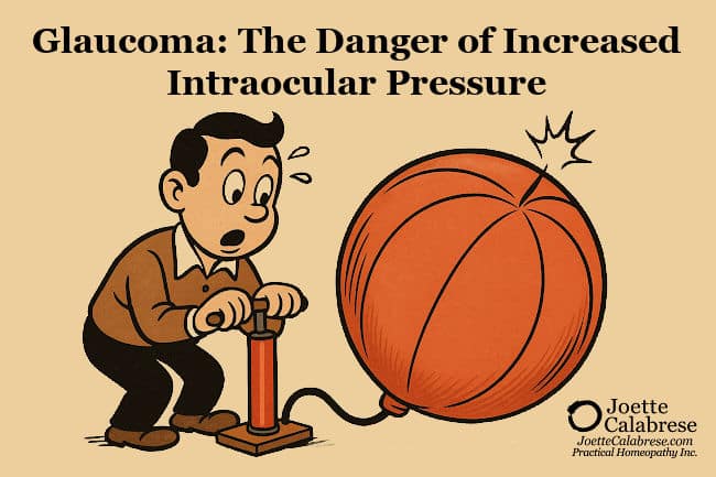 Joette Calabrese, Practical Homeoapthy®, Glaucoma: The Danger of Increased Intraocular Pressure